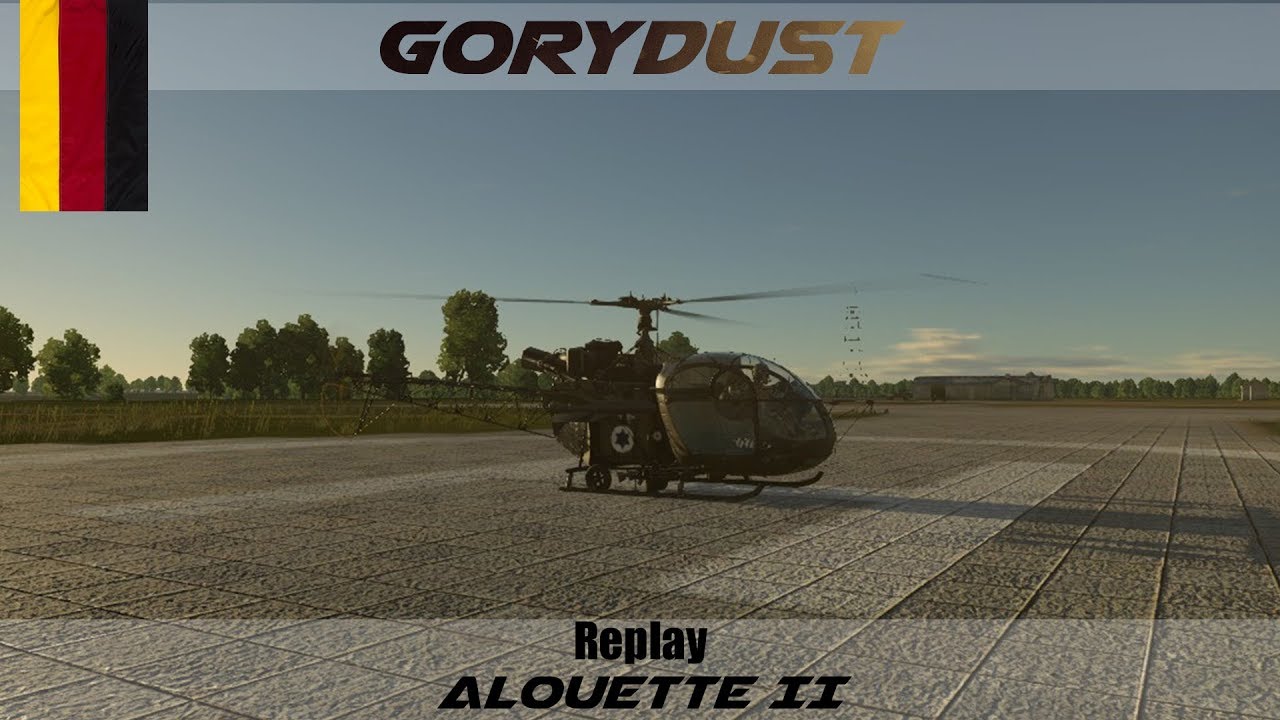 War Thunder Replay Alouette II YouTube