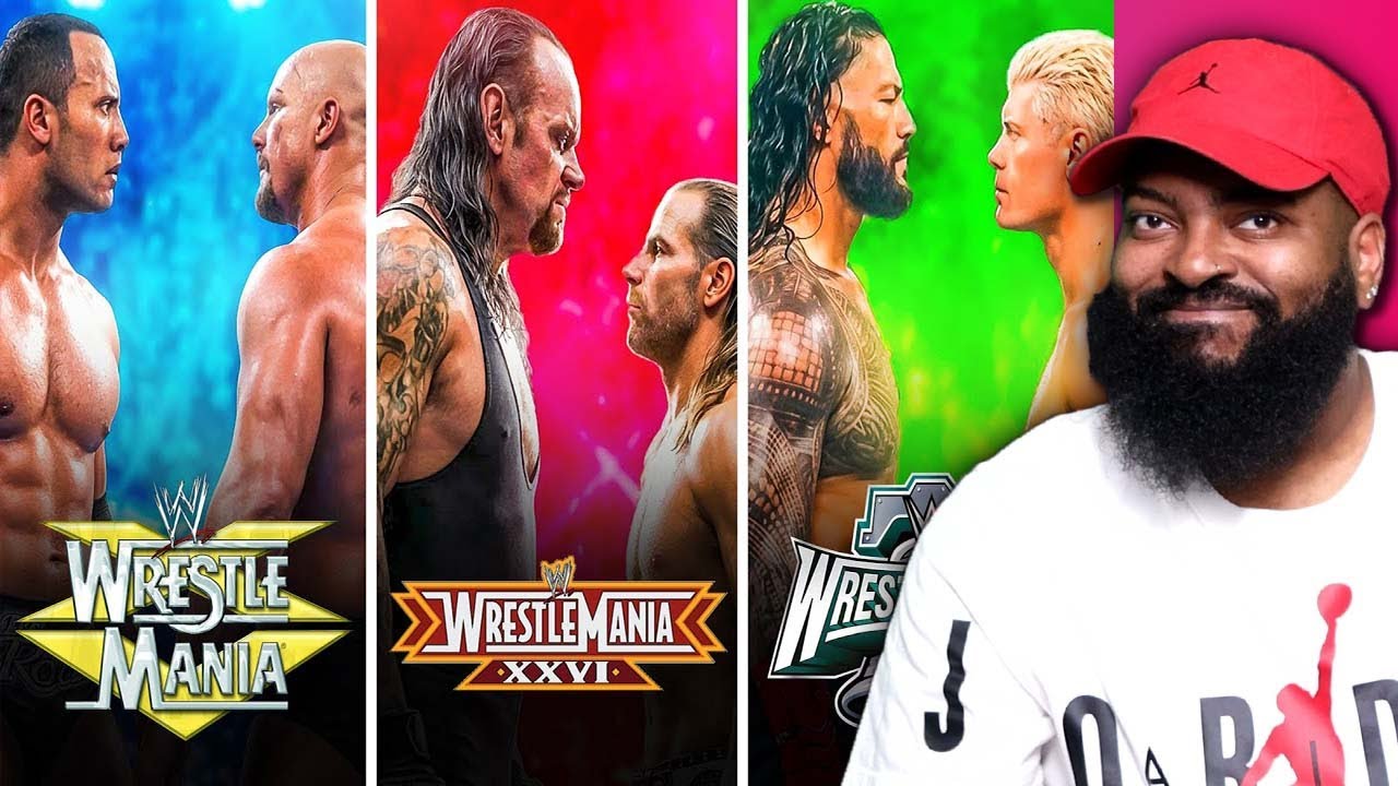 ICONIC Matches From Every WRESTLEMANIA