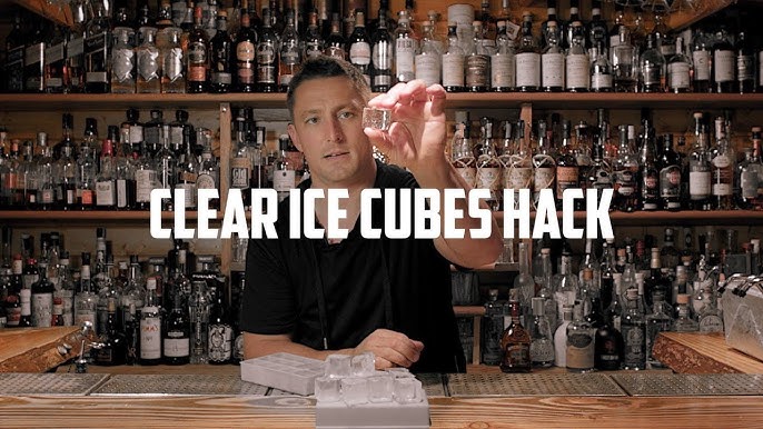 Clear Ice Cubes In a Small Freezer - Is it possible? 