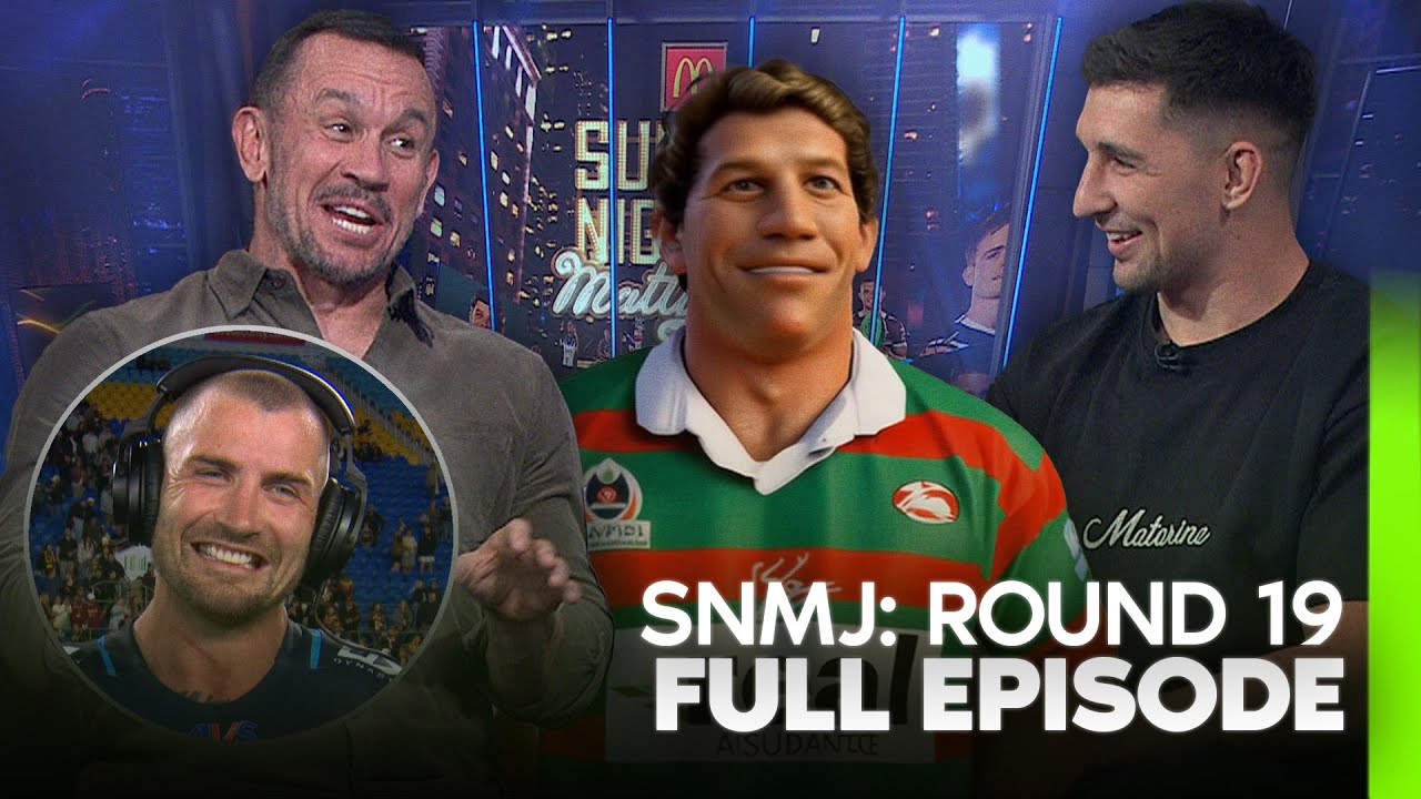 Foz’s new gig? Boys blow up over Blues' Origin flop & Fletch & Hindy hit the new NRL game 🤣 | SNMJ