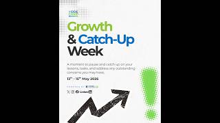 Famous KodeCamp 6.0 Growth and Catch-Up Week Session Wealth