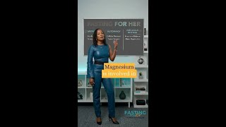 Magnesium supports blood sugar, progesterone, sleep and cortisol. Don't skip it. 🔮 #Fasting #shorts