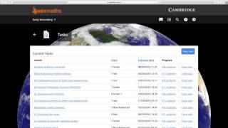 How to assign a task from the dashboard