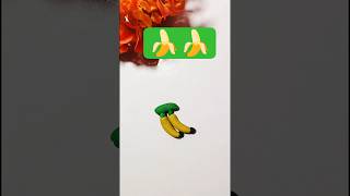 #easy 🍌#clay #art #satisfying #viral #craft #trending #dough #dibueducationarts .