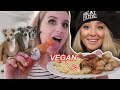 eating like JENNA MARBLES (vegan in England!!)