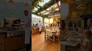 Luxury Lakeside Outdoor Kitchen Transformation | Dream Terrace With Mountain View