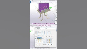 Base plate connection by Tekla Structures