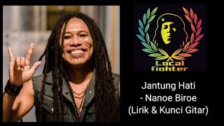 JANTUNG HATI - NANOE BIROE (LIRIK & KUNCI GITAR)