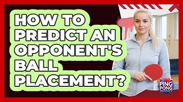 How to Predict an Opponent