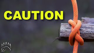 "World's MOST DANGEROUS Knot!?"  ..or the most USEFUL?  [How to tie the Constrictor Hitch]