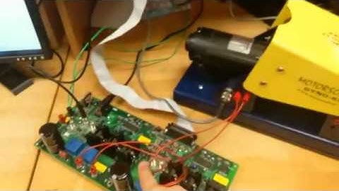 Use dSPACE to control the speed of a DC Motor