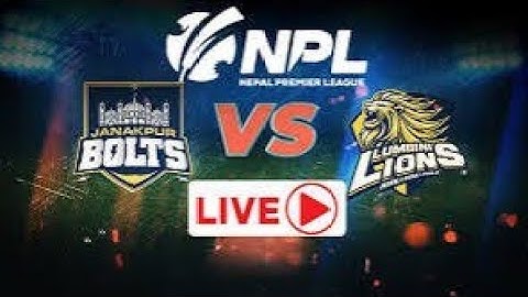 HIGHLIGHTS JANAKPUR BOLTS VS LUMBINI LIONS