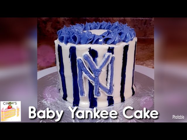 Baby NY Yankee Cake  Cindy's Cakes 