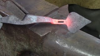 Blacksmithing - "Old School" #4 - The Suffolk Latch, Part-1, hot work