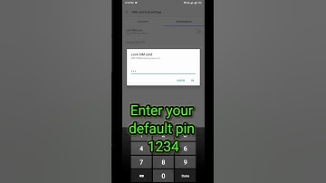 How to lock your sim card?|| SIM security || #tech maruf #shorts