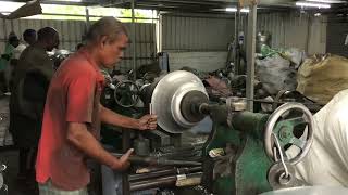 Aluminium bucket making