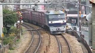 JR山陽本線　貨物列車　EF210ー166