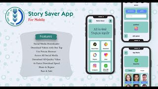 Story Saver Android App - Download videos/status videos/story videos/whatsapp/instagram screenshot 3