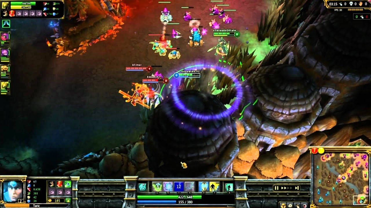 Taric Support Guide Part 1 - YouTube