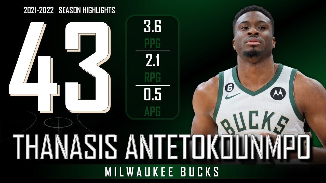 Thanasis Antetokounmpo || 2021-2022 Milwaukee Bucks Highlights