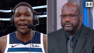 Anthony Edwards 'Excited' to Trash Talk KD This Summer After Sweeping Suns | 2024 NBA Playoffs Resimi