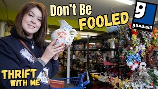 Don't Be FOOLED | Goodwill Thrift With Me | Reselling