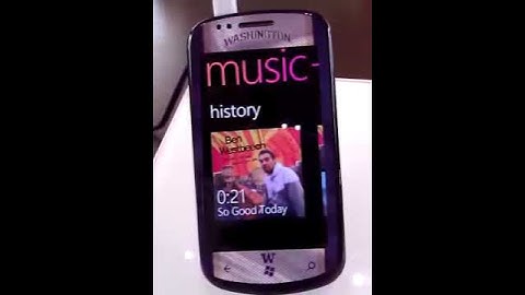 Microsoft Store Zune on Windows Phone 7