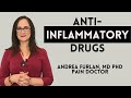 Anti-inflammatory drugs: "Aspirin", naproxen, ibuprofen, diclofenac, celecoxib and "Tylenol"