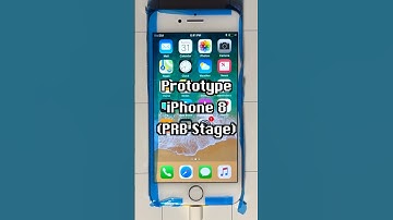 Prototype Apple iPhone 8 (PRB Stage) - Internal iOS 11.0 Beta Build - Apple History - #iphone  #iOS
