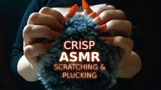 Rough ASMR | FAST & SLOW, Crisp and Satisfying Quick Bursts of Unpredictable Scratching and Plucking