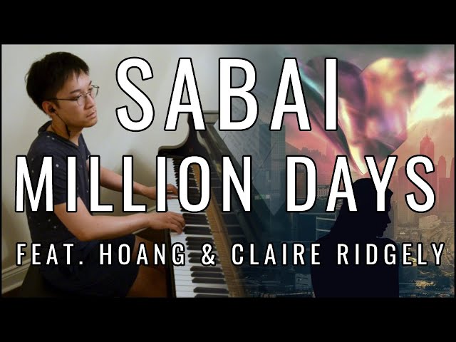 SABAI - Million Days (feat. Hoang & Claire Ridgely) (Piano Cover | Sheet Music) class=