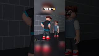The poor boy saved his stepmother's child😢 | #roblox #animation