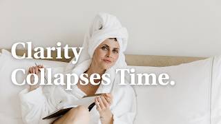 Clarity Collapses Time