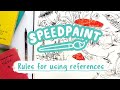 Does using references make you a bad artist?! Chatty speedpaint | Woodland Ink sketchbook 🍄🍃✒️