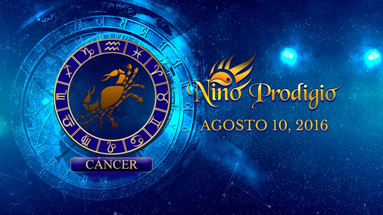 Horóscopo Diario de Cancer Agosto 10, 2016 YouTube