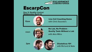 Live Cell Counting Demo with Chris Saunders