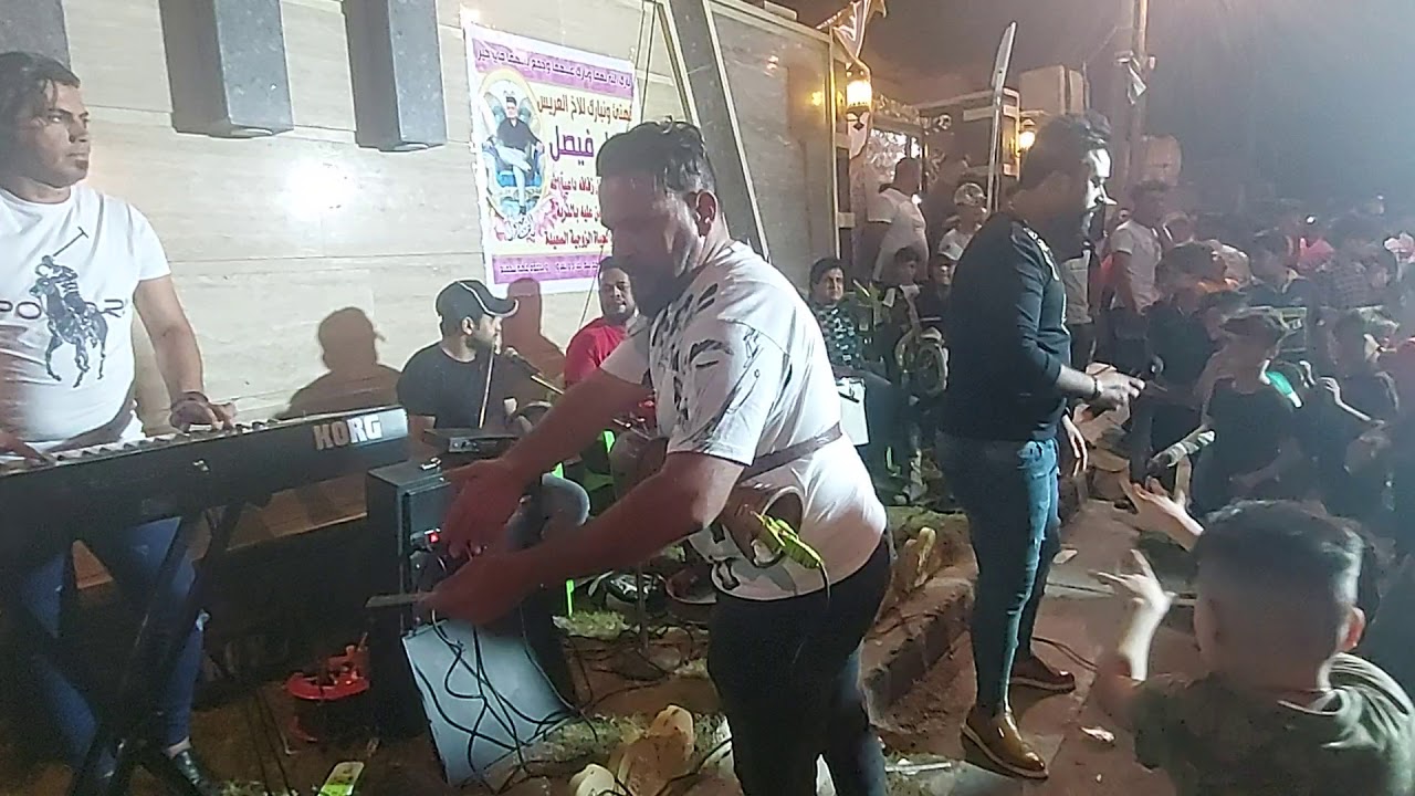 حفلة الفنان حيدر الاسمر2021مع الفرقة المدرعة بقيادة المايسترو عدنان العربي في منطقة العبيدي@اغنية(1)