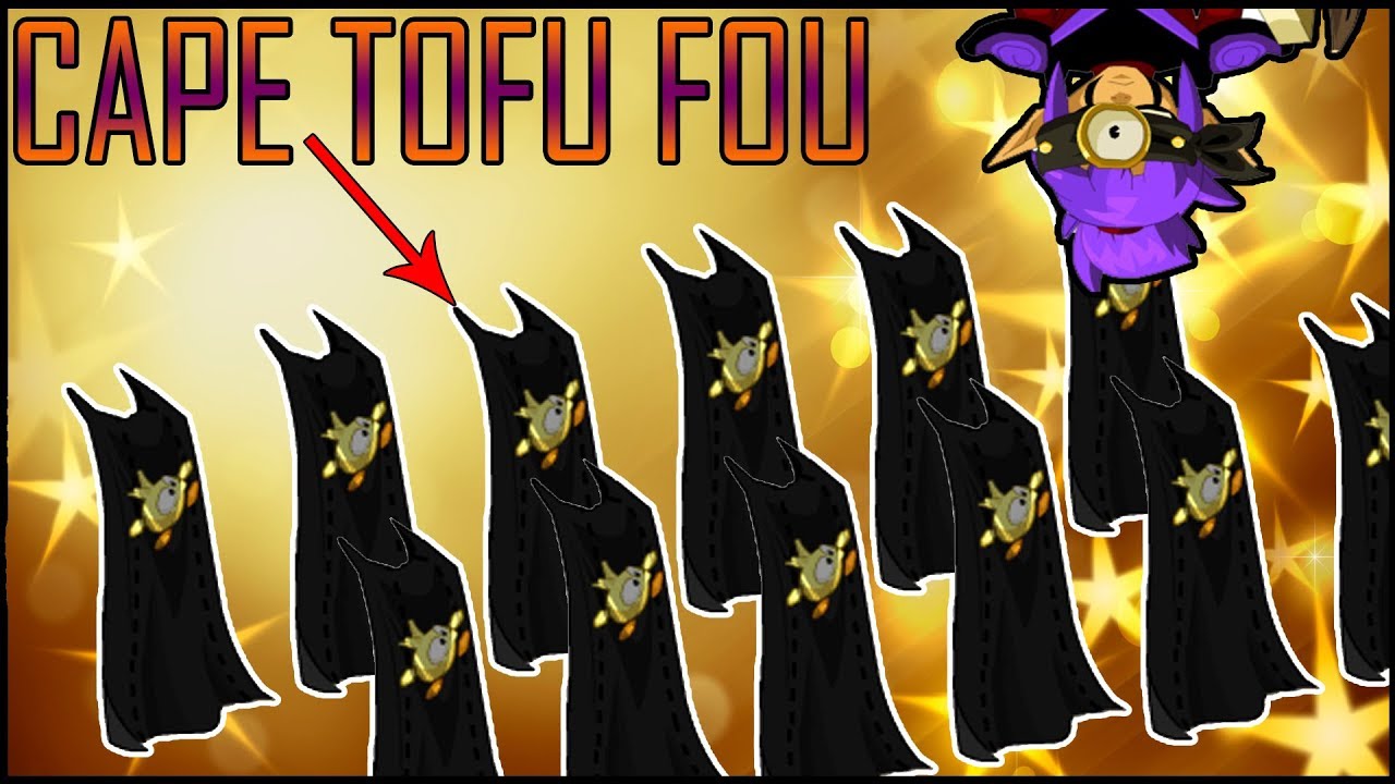 Les capes Tofu fou c