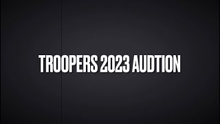 Troopers 2023 Snare Audition