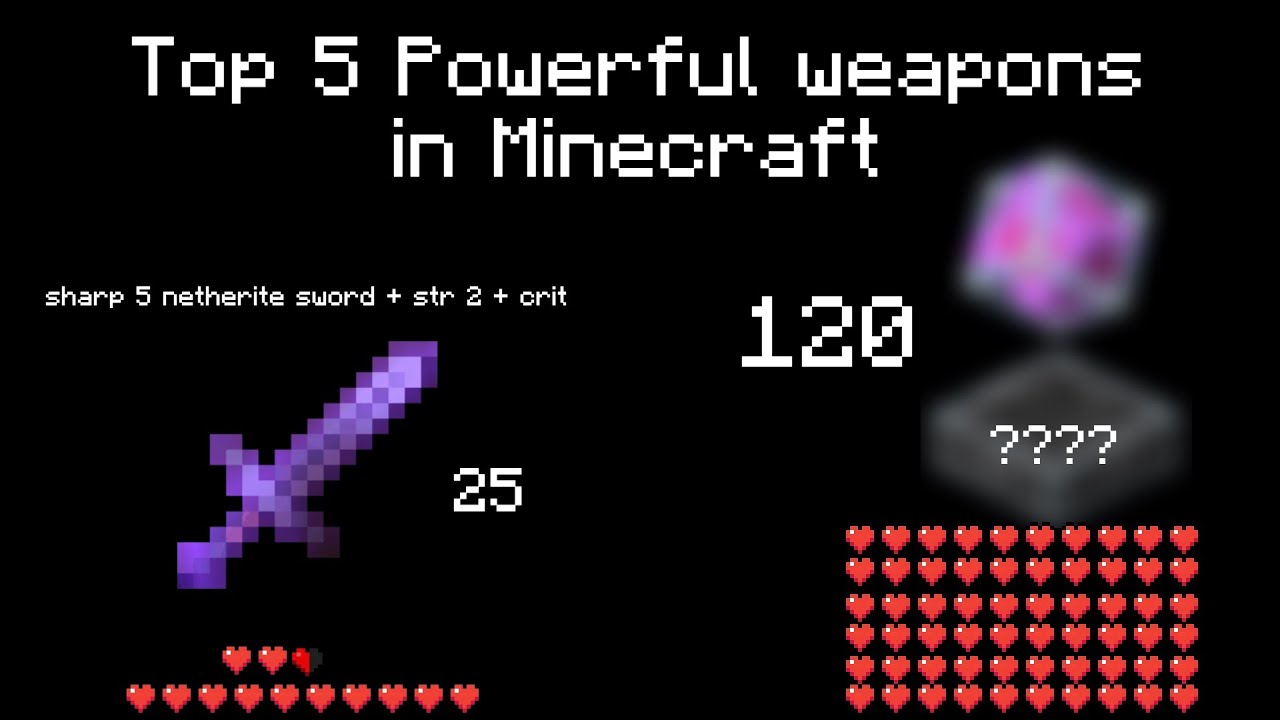 Minecraft Powerfull Gun Minecraft: Powerful Weapons In Only One Command! – OWMOVG