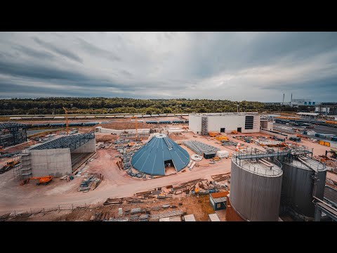 Timelapse Biorefinery Leuna | Camera 2 UPM – January 2022 to June 2022