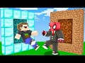 ZENGİN PORTAL VS FAKİR PORTAL - Minecraft