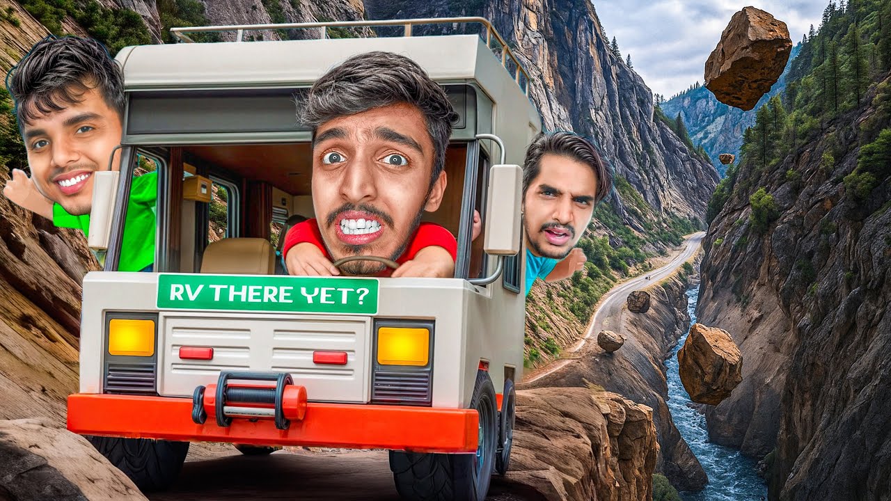 4 Idiots Playing RV There Yet Game...😭🤣