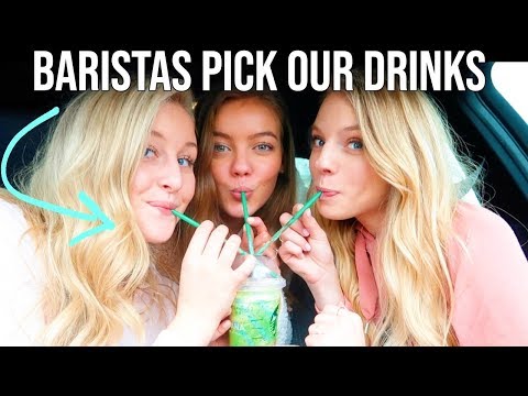Letting Starbucks Baristas Pick Our Drinks For a Week…