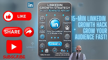 LinkedIn Growth Strategy: 15-Minutes a Day to Grow Your Network FAST!