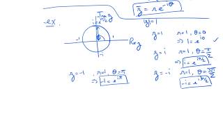 Complex exponential, Polar form of a complex number