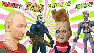 Wtf Are These Horror Toys? Jason, Freddy, Michael Myers, Chucky, Pennywise Monstrrrocity