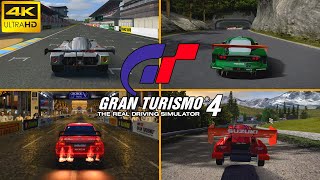 Gran Turismo 4 | All Tracks in 4K 60FPS | 500 Subscriber Special