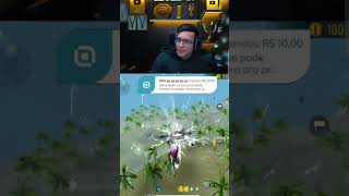 SE LIGA NO LIVE PIX QUE O LEVEL UP RECEBEU #FreeFireShorts #cortesff #shorts