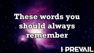 Video thumbnail of "I Prevail - My Heart I Surrender (Lyrics)"